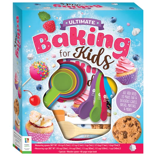 Hinkler Ultimate Baking for Kids Kit Cookbook